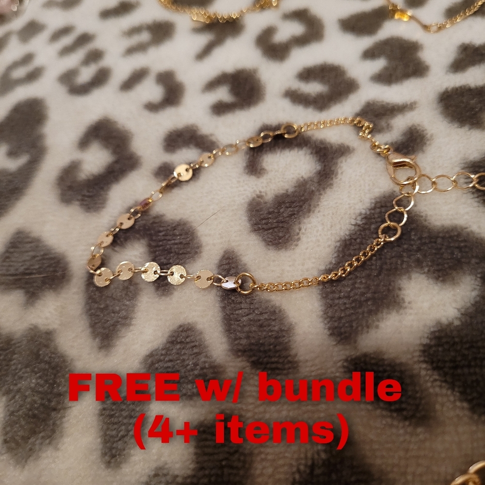 Gold Toned Bracelet Indian Style Jewelry Asian